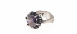 ANILLO HEARTS & ARROWS MORADO
