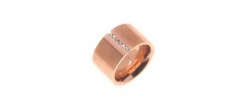 ANILLO KADO ROSA LISO