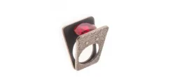 ANILLO PLANE ROJO