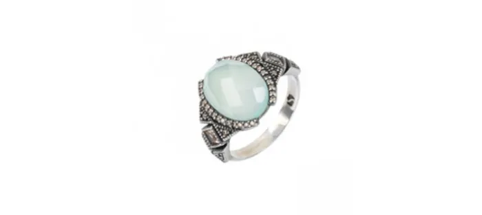 ANILLO SUNFIELD VINTAGE CALCEDONIA