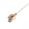 COLGANTE CALAVERA DIAMOND MYADN ROSA