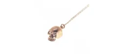 COLGANTE CALAVERA DIAMOND MYADN ROSA