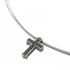 COLGANTE CROSS BLACK
