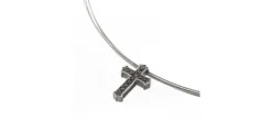 COLGANTE CROSS BLACK