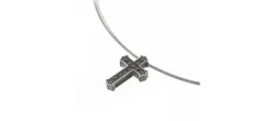 COLGANTE CROSS BLACK XL