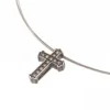 COLGANTE CROSS BROWN XL