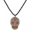 COLGANTE RAIVE CALAVERA MEX CRUZ ROSA