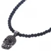 COLGANTE RAIVE NEW SKULL CADENA LISA