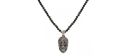 COLGANTE RAIVE NEW SKULL NEGRA