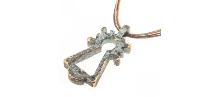 COLGANTE VIRGEN BRONCE