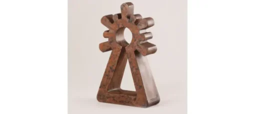 FIGURA VIRGEN XL OXIDO