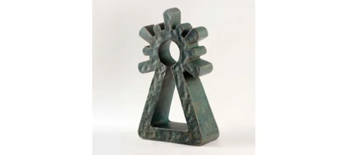 FIGURA VIRGEN XL VERDE