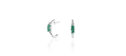 PENDIENTE MON PETIT SERENA ESMERALDA