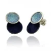 PENDIENTES ARIOR SINGULAR AZULES GRANDE