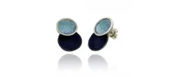 PENDIENTES ARIOR SINGULAR AZULES GRANDE