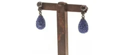 PENDIENTES BAROQUE AZUL KLEIN