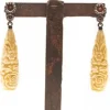 PENDIENTES BAROQUE LONG BONE