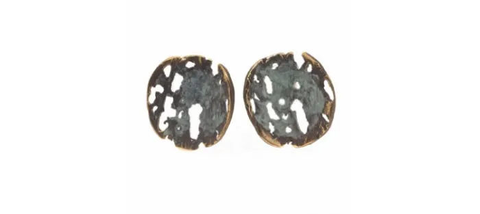 PENDIENTES CALADO VERDE FILI PLAZA