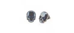 PENDIENTES CALAVERA AZUL