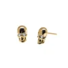 PENDIENTES CALAVERA ORO