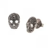 PENDIENTES CALAVERAS NEGRO
