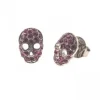 PENDIENTES CALAVERAS ROSA