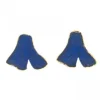 PENDIENTES FILI PLAZA PETALOS SMALL AZUL