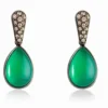 PENDIENTES GISELLE VERDES