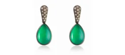 PENDIENTES GISELLE VERDES