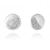 PENDIENTES HERITAGE BLANCO EN PLATA
