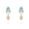 PENDIENTES IRIA AZUL