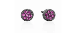 PENDIENTES JOUR FUCSIA