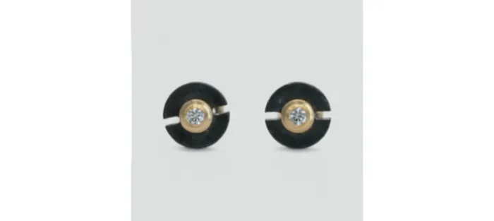 PENDIENTES KADO BICOLOR