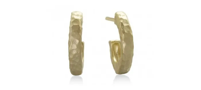 PENDIENTES LEMAN DORADOS