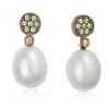 PENDIENTES LIA CON PERLA BLANCA