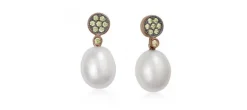 PENDIENTES LIA CON PERLA BLANCA