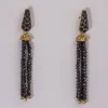 PENDIENTES NOIR NEGRO