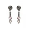 PENDIENTES RAIVE CANDLE ROSA