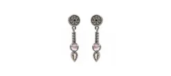 PENDIENTES RAIVE CANDLE ROSA