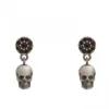 PENDIENTES RAIVE NEW SKULL MOUVEMENT XS
