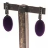 PENDIENTES ROCK PURPLE