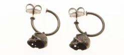 PENDIENTES SKULL & DIAMONDS XL