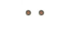 PENDIENTES SUNFIELD BOTON CO&Ntilde;AC