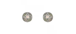 PENDIENTES SUNFIELD CIRCLE BICOLOR