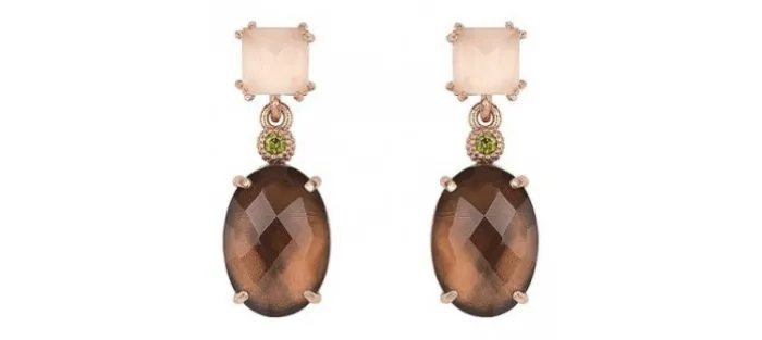PENDIENTES SUNFIELD COMBINED BROWN