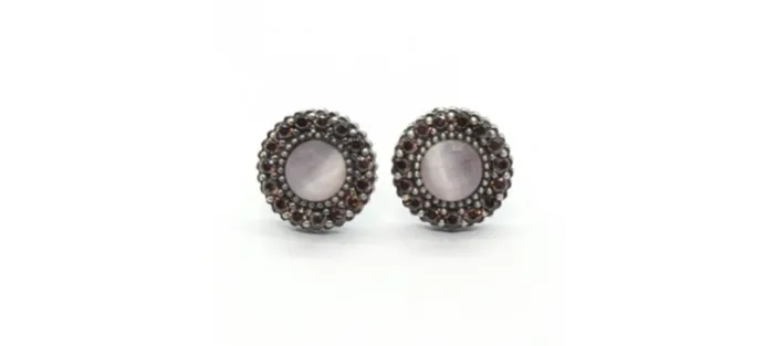 PENDIENTES SUNFIELD CUARZO