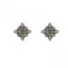 PENDIENTES SUNFIELD ESTRELLA VERDE