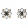 PENDIENTES SUNFIELD ESTRELLA CALCEDONIA