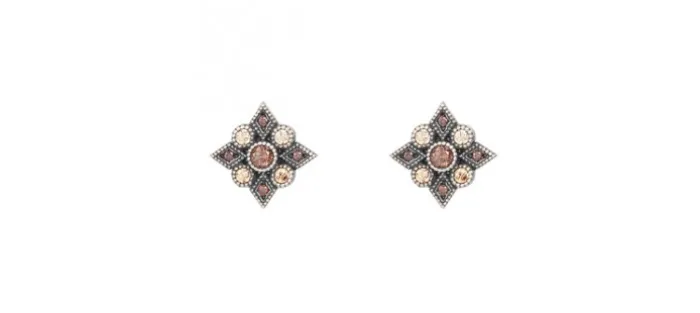 PENDIENTES SUNFIELD ESTRELLA COÑAC