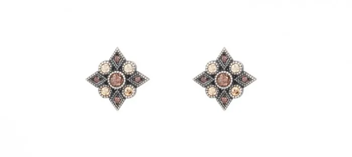 PENDIENTES SUNFIELD ESTRELLA COÑAC